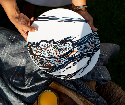 Nubian Dinner Plate 24 cm