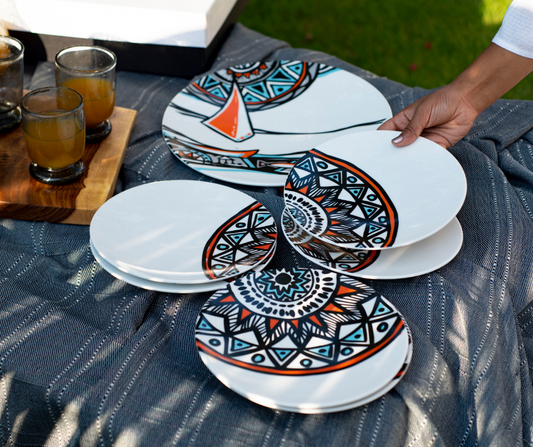 Nubian Dessert Set (7 pieces)