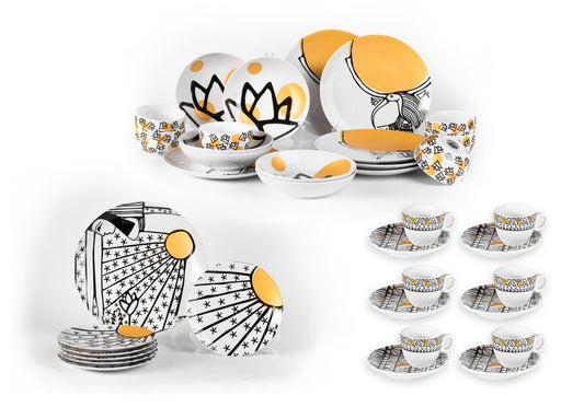 Tut (Dinner Set - Dessert Set - Side Coffee Set)