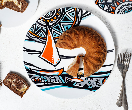 Nubian Serving Plate 31 cm