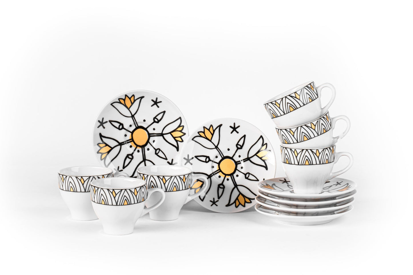 Tut (Dinner set - Dessert set - Center Coffee Set)