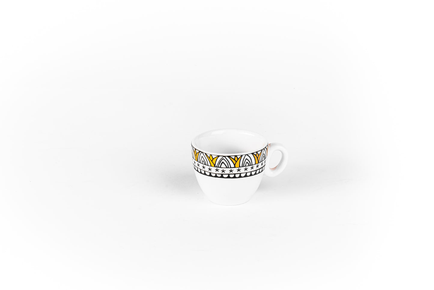 Tut  Side Coffee Cup with Plate