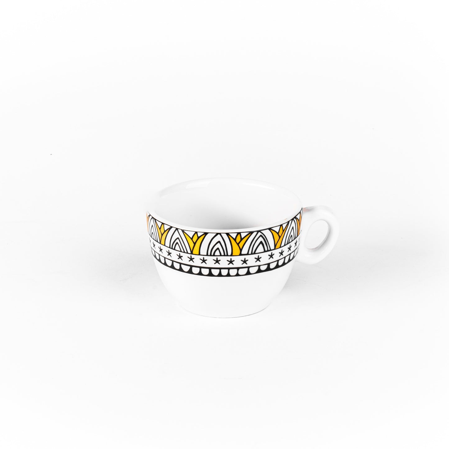 Tut Side Tea Cup with Plate