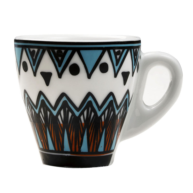 Nubian Side Coffee Cup with Plate