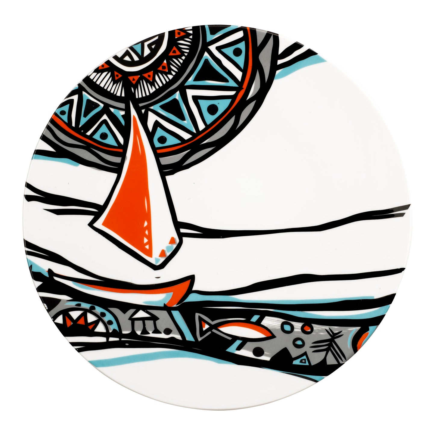 Nubian Serving Plate 31 cm