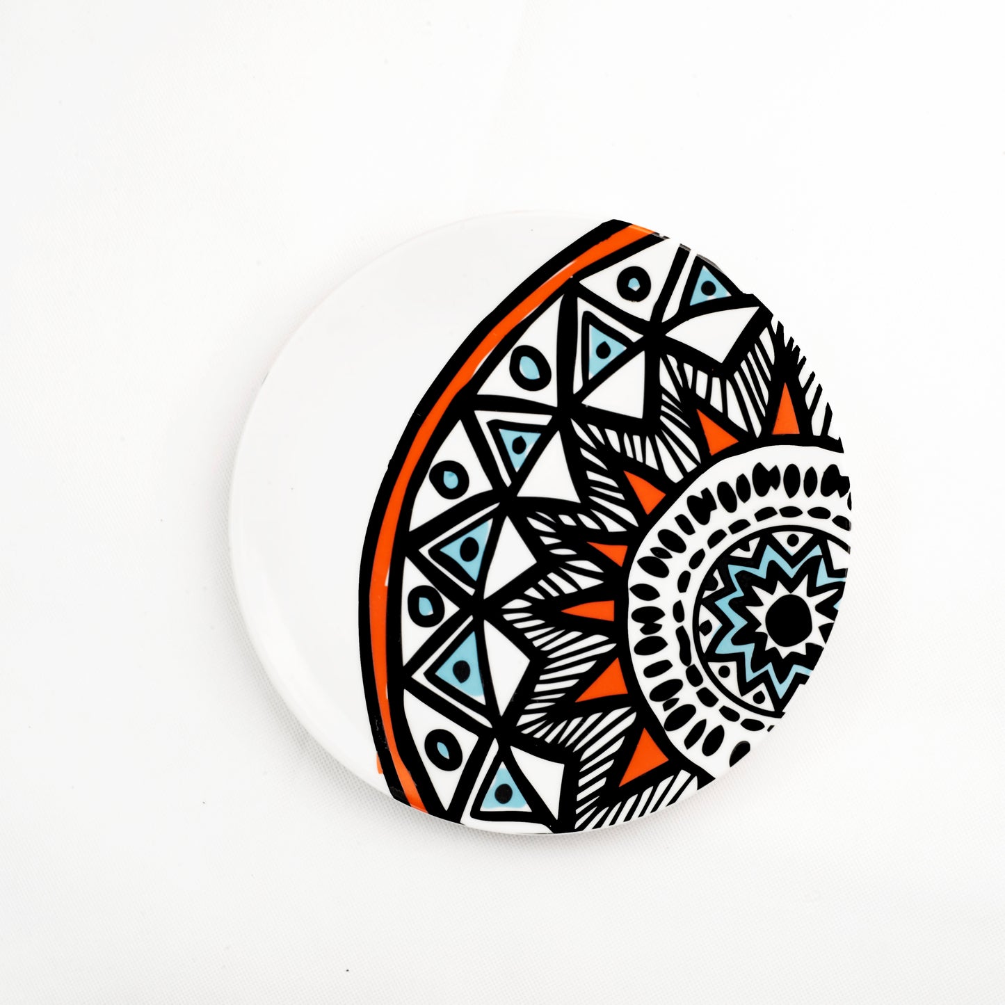 Nubian Dessert  Plate 20cm - Full Pattern