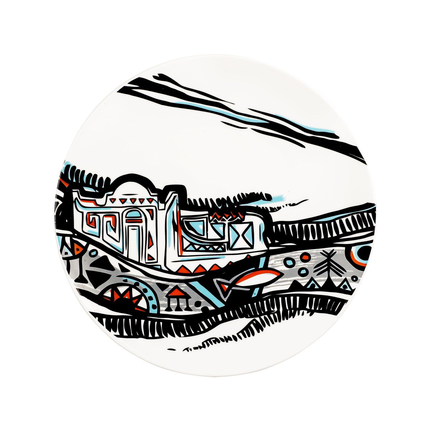 Nubian Dinner Plate 24 cm