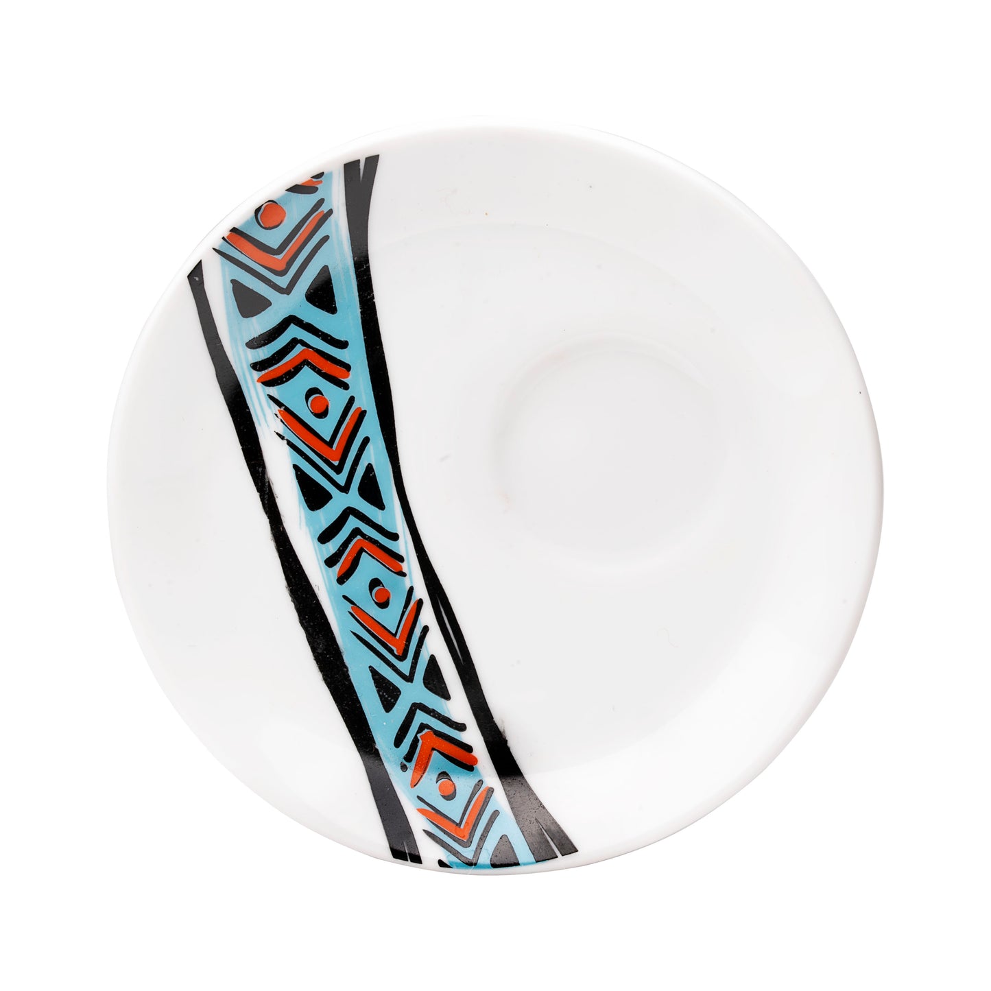 Nubian Side Coffee Cup with Plate
