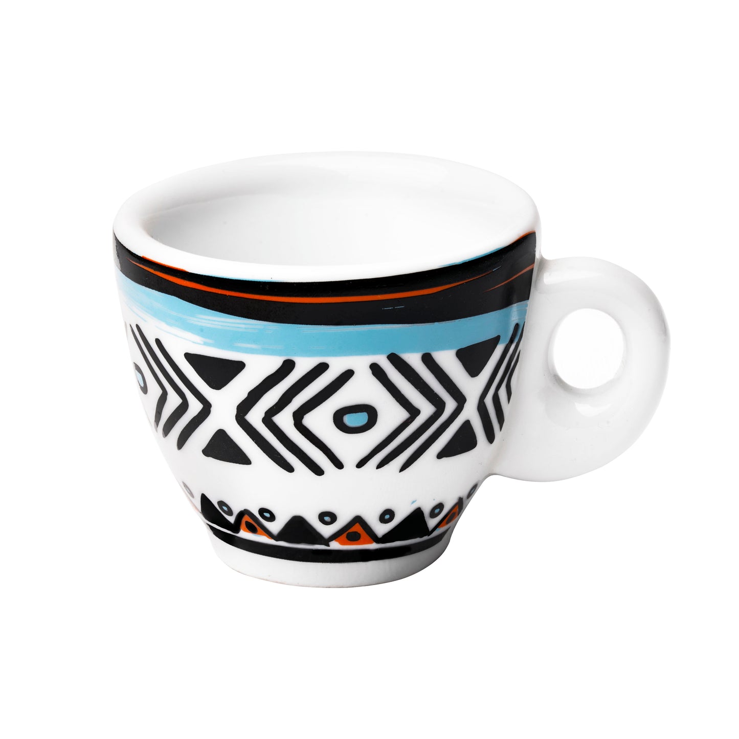 Nubian Side Coffee Cup with Plate