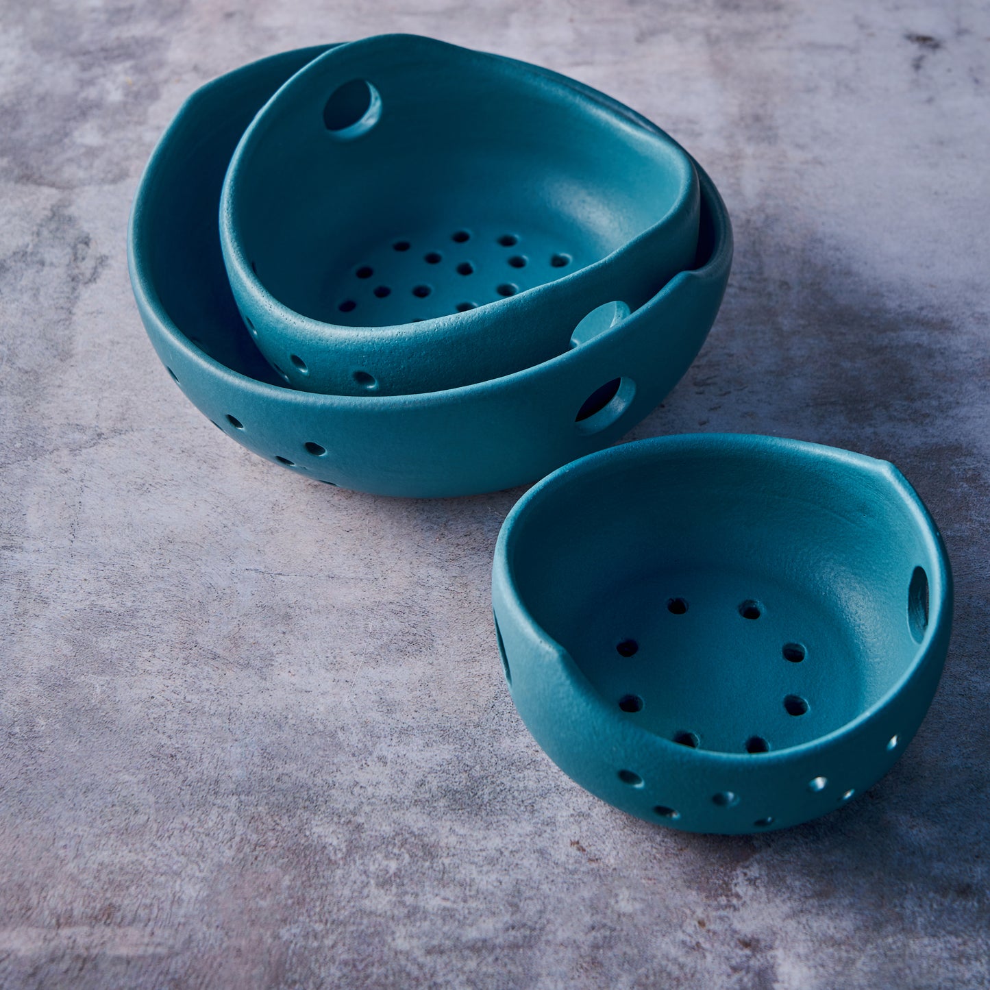 Elements pierced fruit Bowls