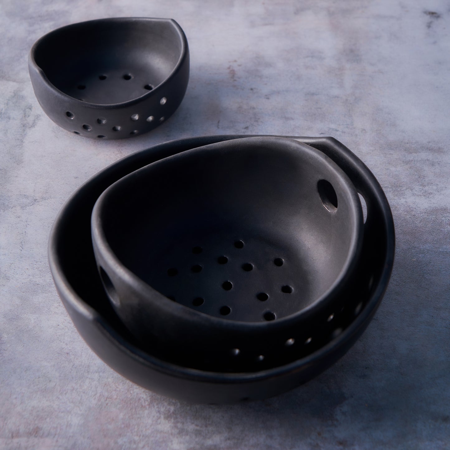 Elements pierced fruit Bowls