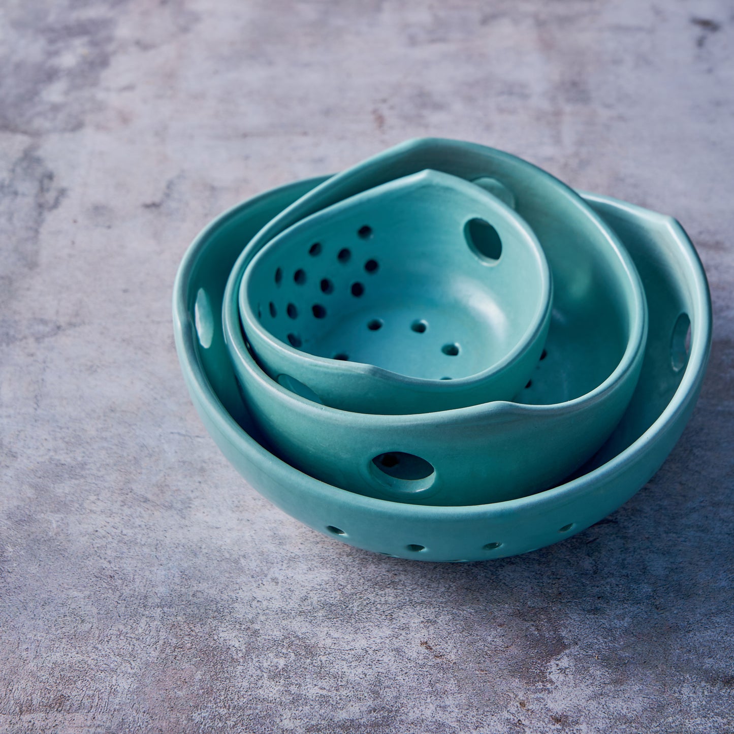 Elements pierced fruit Bowls